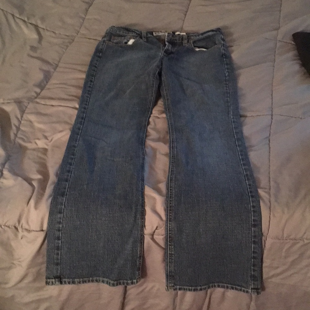 Old navy boot cut stretch jeans